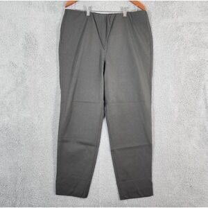 J.JILL Premium Bi-Stretch Tapered Leg Pants Sz 16 Tall Woodbine Pull On Pants